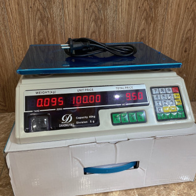 Cân tính tiền tối đa 40kg điện tử  cao cấp xuất Hàn, cân tính tiền, cân điện tử