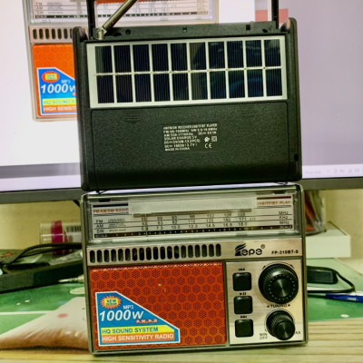 ĐÀI RADIO Pepe-310BTS Nhật bản - ĐÀI Năng Lượng Mặt Trời -Hàng Chính Hãng