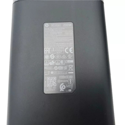 Sạc dành cho Laptop HP Omen 15-dc0077TX 200W - Kèm Dây nguồn - Hàng Nhập Khẩu