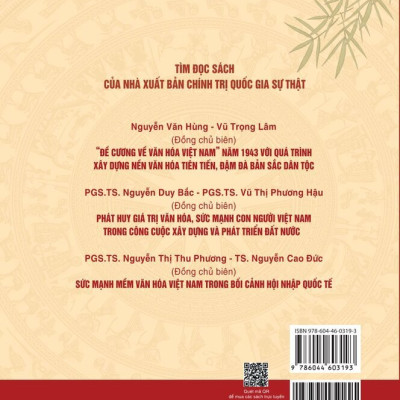 Khám phá văn hóa Việt Nam. Từ tiếp cận lịch sử đến tầm nhìn thời đại 