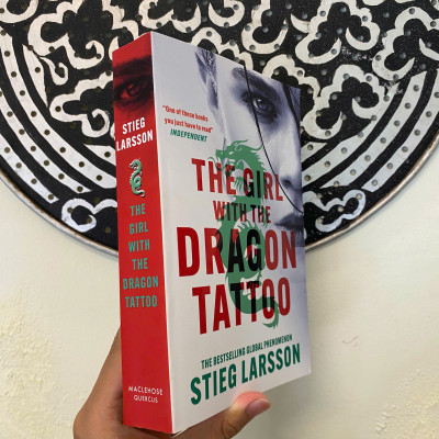 Sách - The Girl With the Dragon Tattoo by Stieg Larsson | Classic International Bestseller Thriller
