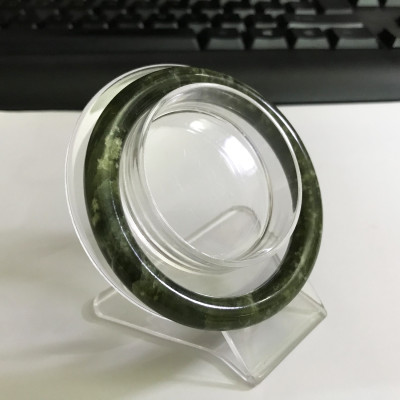 Vòng tay cẩm thạch ngọc tự nhiên của VN màu xanh cho người mệnh Hỏa và Mộc nhiều size