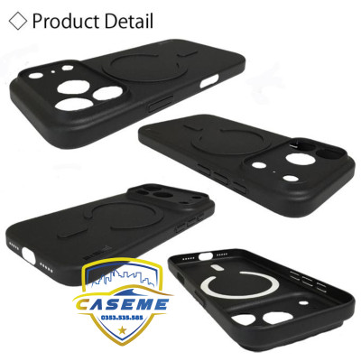 Ốp lưng cho iPhone Air, iPhone 17, iPhone 17 Pro, iPhone 17 Pro Max Memumi Slim Case Magnetic siêu mỏng - Hàng Nhập Khẩu