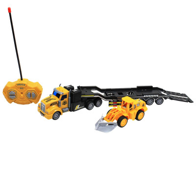 Đồ Chơi Mô Hình Xe Tải Vận Chuyển Xe Công Trình Điều Khiển Từ Xa - Vecto VT200-11