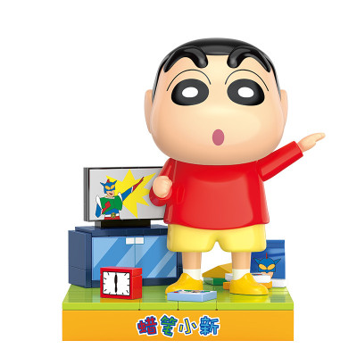 BALODY - 21272-1 Bộ xếp hình Crayon Shin-chan - COS Dynamic Superman (131 chi tiết) (KT8.5x8.5x11cm)