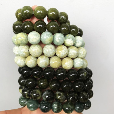 Vòng tay chuỗi ngọc nhiều màu đá thật của Việt Nam phù hợp các mệnh và các tuổi loại 1 cm (10li)