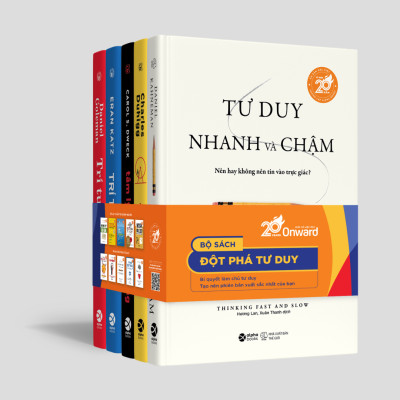 Bộ Sách Đột Phá Tư Duy - Kỷ Niệm 20 Năm Onward (Bộ 5 Cuốn) - Bản Quyền