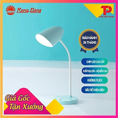 Đèn bàn bảo vệ thị lực cảm ứng và thay đổi ánh sáng Rạng Đông Model: RD-RL-38.PLUS 6W ánh sáng tự nhiên