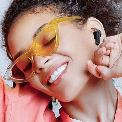 Tai nghe Bluetooth chống ồn kép ENC+ANC Choetech BH-T60 có màn hình LED hiển thị pin - Hàng chính hãng