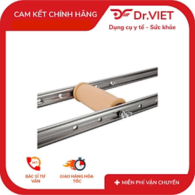 Nạng nách Inox C-33 – Giải pháp hỗ trợ di chuyển an toàn, chắc chắn và tiện lợi