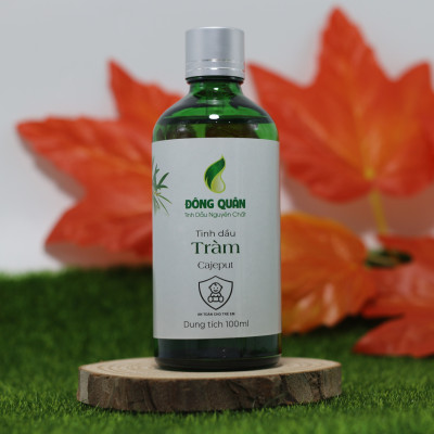 Tinh Dầu Tràm Nguyên Chất Đông Quân Lành Tính, Có Tác Dụng Giữ Ấm Cơ Thể, Phòng Tránh Cảm Mạo, An Toàn Cho Trẻ Nhỏ 100ml/lọ