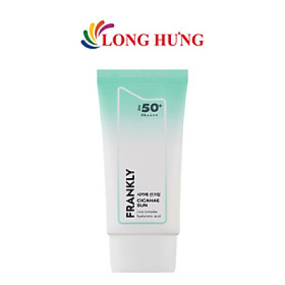 Kem chống nắng phục hồi làm dịu cho da nhạy cảm Frankly CicaHae Sunscreen SPF 50+ PA++++ (50ml) - Hàng chính hãng