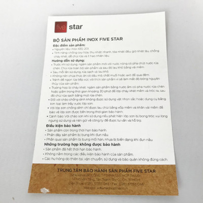 Nồi 3 Đáy Inox 430 Fivestar Dùng Cho Bếp Từ 