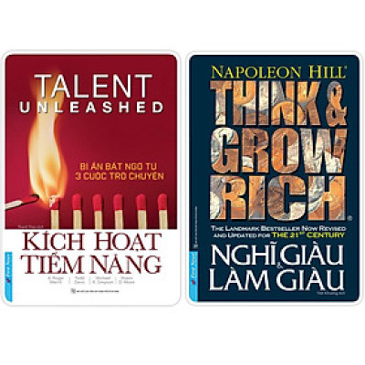 Combo Kích hoạt tiềm năng + Nghĩ giàu và làm giàu - FirstNews