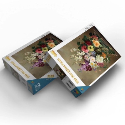 Bộ Tranh Ghép Hình Minh Châu - 60 x 80 cm (1500 Mảnh Ghép) - Khoe Sắc