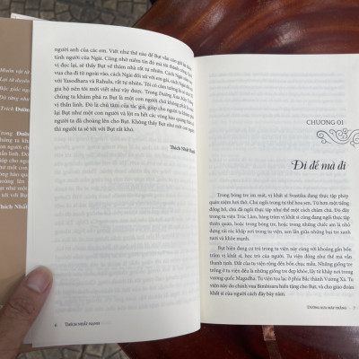 [Ấn bản bìa cứng kỷ niệm 40 năm thành lập Phuongnambook] ĐƯỜNG XƯA MÂY TRẮNG – Thích Nhất Hạnh –NXB Hồng Đức