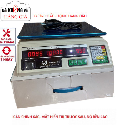 Cân tính tiền tối đa 40kg cao cấp xuất Hàn, cân tính tiền, cân điện tử