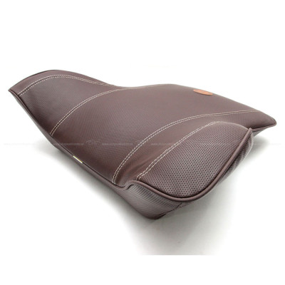 Tựa Lưng Ô Tô Cao Su Non Bọc Da CIND G003 Màu Café