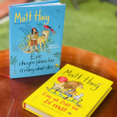 [bìa cứng có áo] (Combo 2 cuốn)  EVIE VÀ BIỆT TÀI BÍ MẬT và EVIE VÀ CHUYẾN PHIÊU LƯU Ở RỪNG NHIỆT ĐỚI - Matt Haig - Thaihabooks