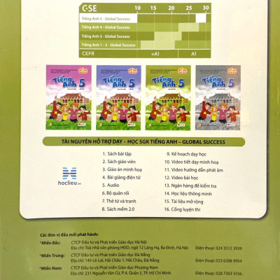 Global Success - Tiếng Anh 5 - Sách Bài Tập (2024)