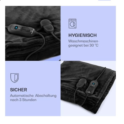 Chăn điện sưởi ấm Klarstein Dr. Watson - hàng chính hãng