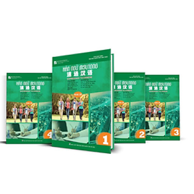 Combo sách giáo trình Hán ngữ MSUTONG trung cấp 4 quyển đạt trình độ HSK5 -  Nhiều tác giả - NXB Đại Học Quốc Gia Hà Nội - Bác Nhã