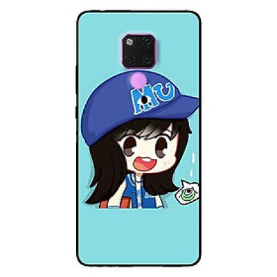 Ốp lưng dành cho Huawei 5t - Mate 20 - Mate 20 Pro mẫu Ảnh Đôi Xanh MU 1