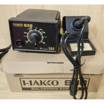 Mỏ Hàn Thiếc, Trạm Hàn Hako 936 220V 60W - Điều Chỉnh Nhiệt 200-480°C, Nhỏ Gọn, Lên Nhiệt Nhanh, Bền Bỉ