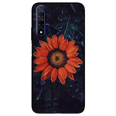 Ốp lưng dành cho Huawei 5t - Mate 20 - Mate 20 Pro mẫu Bông Hoa Cam