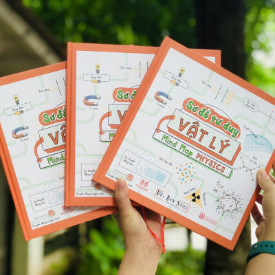 Sách Sơ Đồ Tư Duy Vật Lý ( Min Map Physics ) - Tổng Hợp Kiến Thức Vật Lý Dưới Sơ Đồ Tư Duy - Cách Học Vật Lý Ưu Việt