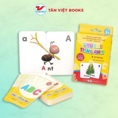 Sách - Thẻ Học Thông Minh Giúp Trẻ Nhận Biết Và Ghi Nhớ Từ Vựng - Hình Ảnh - Tân Việt Books