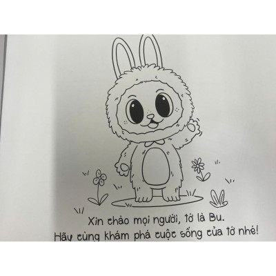Sách - Tô Màu Cuộc Sống Muôn Màu Cùng Bu + Tô Tuổi Thơ Vẽ Vụ Cười   - Combo 2 Cuốn - Việt Thư