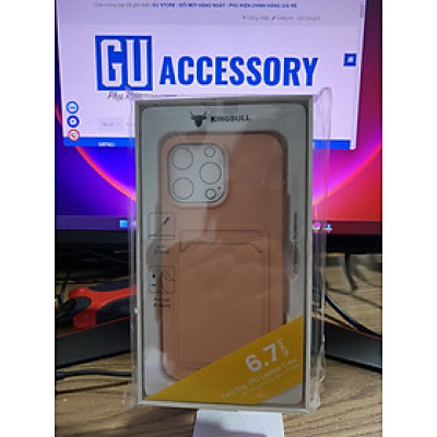 Ốp lưng  Mipow tích hợp card Holder TPU & PU Leather Dành Cho iPhone 15 Pro Max, Nhiều Màu Phù Hợp Với Bạn Hàng Chính Hãng