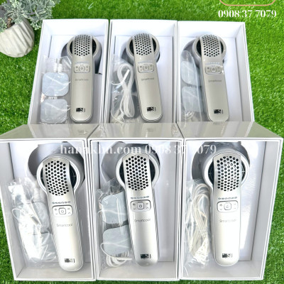 [TẶNG SERUM] Máy Điện Di Nóng Lạnh Smart Cool Đẩy Tinh Chất Massage Mặt Hàn Quốc