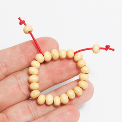 Cặp Vòng Dâu Tằm Gắn Đá Phong Thuỷ Cho Bé Sinh Năm 2020 Tặng Kèm Hộp Đỏ 