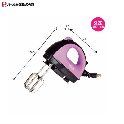 Máy đánh trứng cầm tay Lala Cute 120W - Màu tím - Hàng nhập khẩu Nhật Bản