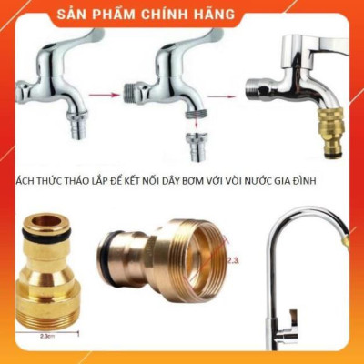 Bộ dây vòi xịt nước ️ , tăng áp 3 lần, loại 7m, 10m 206318 đầu đồng,cút,nối nhựa đen+ mở chai