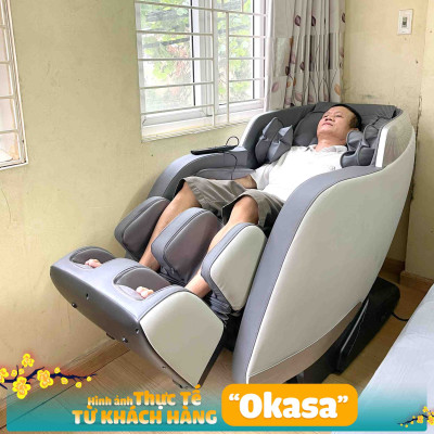 GHẾ MASSAGE OKASA OS-568 PLUS ( Bán chạy)