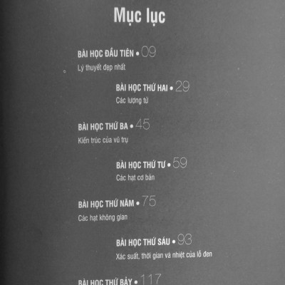 Sách - 7 Bài Học Hay Nhất Về Vật Lý - Seven Brief Lessons On Physics (Tái Bản 2025)