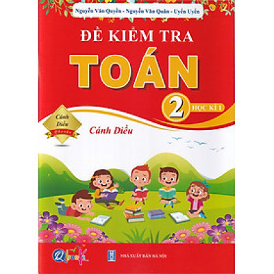 Sách - Đề kiểm tra Toán 2 học kì 1 (Cánh diều)