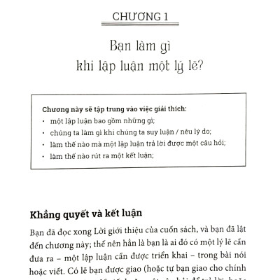 Cẩm Nang Tư Duy Phản Biện & Lập Luận Hiệu Quả