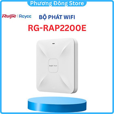 Bộ phát Wifi ốp trần hoặc gắn tường RUIJIE REYEE RG-RAP2200(E) - Hàng chính hãng