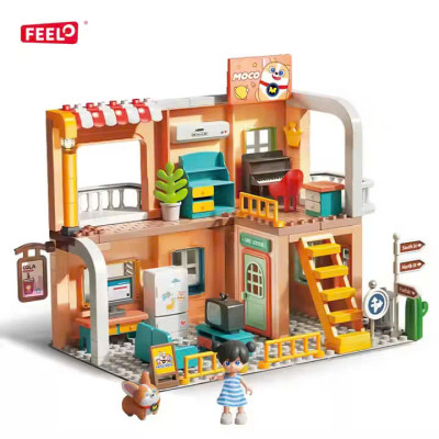 FEELO - 1806 - Lắp Ráp Biệt Thự (152 Chi Tiết)