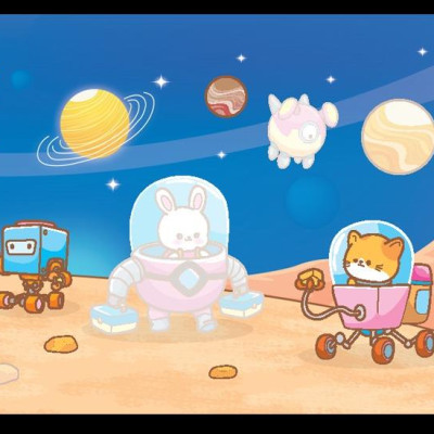 Sách - Sách Dán Hình - Capy Và Chuyến Du Hành Vũ Trụ