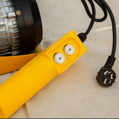 Tời điện treo ABG PA lõi nhôm pa lăng điện mini nâng hạ vật liệu xây dựng (Màu sắc thay đổi theo đợt)