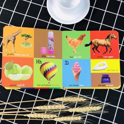 Sách 101 First Words - Alphabet / 101 Từ Đầu Tiên - Bảng Chữ Cái