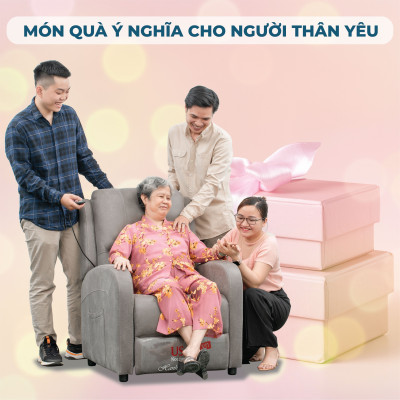 Ghế chăm sóc sức khỏe | Ghế sofa Bọc Da Massage Thư Giãn dòng Ghế Yêu Thương Collection GYT của USofa
