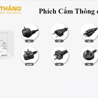 Ổ Cắm Máy Bơm An Toàn Rạng Đông OC03.MB 16A  - Ổ Cắm Chống Giật Cấp N guồn 5V Cho Phao Điện - Công Suất 1500W