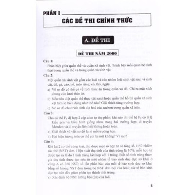 Sách - Tuyển tập 25 năm đề thi Olympic 30 tháng 4 Sinh học 11 (2000 - 2019)