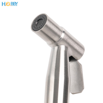 Vòi xả nước kèm vòi xịt rửa inox 304 dây lò xo Hobby home decor GXLX2